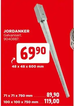jem & fix JORDANKER tilbud