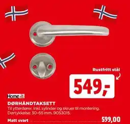 jem & fix DØRHÅNDTAKSETT tilbud