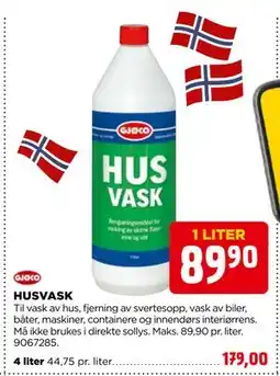 jem & fix HUSVASK tilbud
