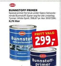 jem & fix BUNNSTOFF PRIMER tilbud