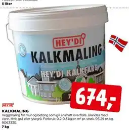 jem & fix KALKMALING tilbud