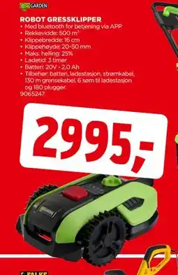 jem & fix ROBOT GRESSKLIPPER tilbud