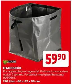 jem & fix HAGESEKK tilbud