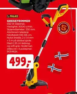 jem & fix GRESSTRIMMER tilbud