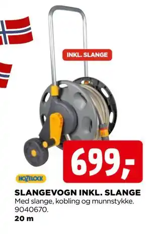 SLANGEVOGN INKL. SLANGE