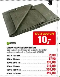 jem & fix GRØNNE PRESENNINGER tilbud