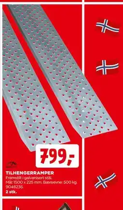 jem & fix TILHENGERRAMPER tilbud