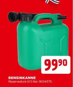 jem & fix BENSINKANNE tilbud