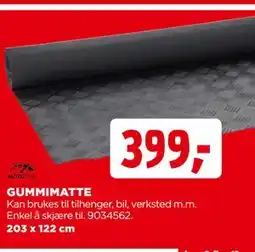 jem & fix GUMMIMATTE tilbud