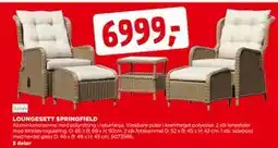 jem & fix LOUNGESETT SPRINGFIELD tilbud