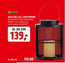 jem & fix SOLCELLE LANTERNE tilbud