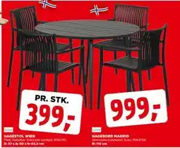 jem & fix HAGEBORD MADRID tilbud