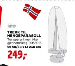 jem & fix TREKK TIL HENGEPARASOLL tilbud