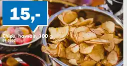 Biltema Chips, havsalt tilbud