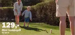 Biltema Mini kubbspill tilbud