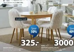 JYSK JONSTRUP spisestol tilbud