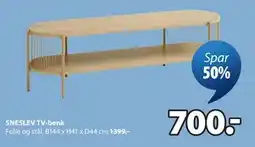 JYSK SNESLEV TV-benk tilbud