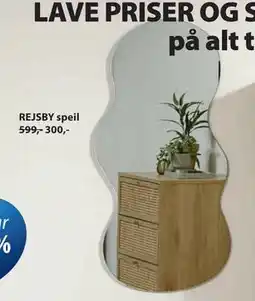 JYSK REJSBY speil tilbud