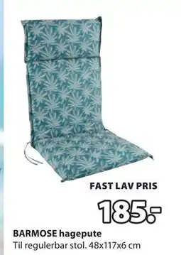 JYSK BARMOSE hagepute tilbud