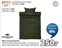 JYSK NELL satengsengesett tilbud
