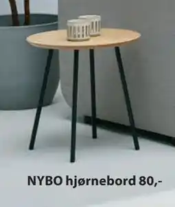 JYSK NYBO hjørnebord tilbud