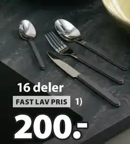 JYSK OVE bestikksett tilbud