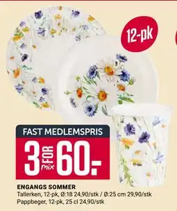 Europris ENGANGS SOMMER, Medlemspris tilbud