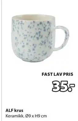 JYSK ALF krus tilbud