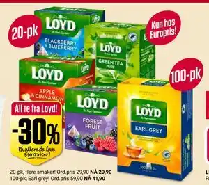 All te fra Loyd!