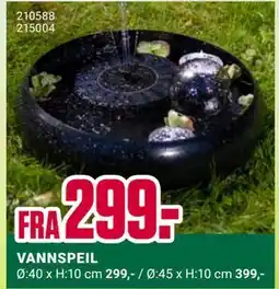 Europris VANNSPEIL tilbud