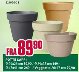 Europris POTTE CAPRI tilbud