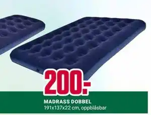Europris MADRASS DOBBEL tilbud