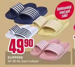 Europris SLIPPERS tilbud
