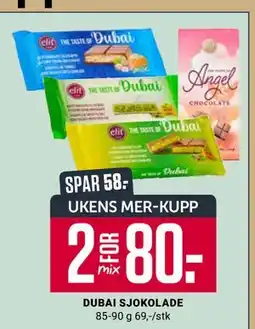 Europris DUBAI SJOKOLADE, Medlemspris tilbud