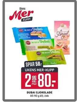 Europris DUBAI SJOKOLADE, App-pris tilbud
