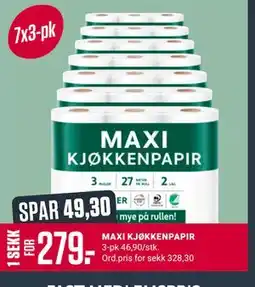 Europris MAXI KJØKKENPAPIR, Medlemspris tilbud