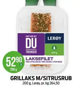 Kiwi GRILLAKS M/SITRUSRUB tilbud