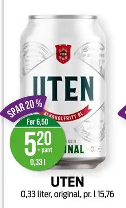 Kiwi UTEN tilbud