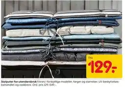 Rusta Stolputer for utendørsbruk tilbud