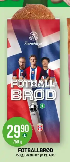 Kiwi FOTBALLBRØD tilbud