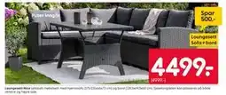 Rusta Loungesett Nice tilbud
