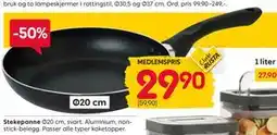 Rusta Stekepanne, Medlemspris tilbud