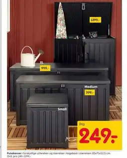 Rusta Putekasser tilbud