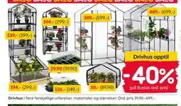 Rusta Drivhus tilbud