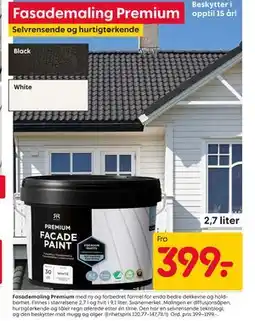 Rusta Fasademaling Premium tilbud