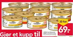 Rusta Våtfôr, katt Gourmet Gold tilbud