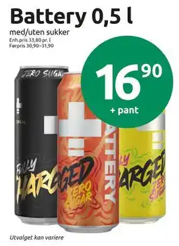 Joker Battery 0,5 l tilbud