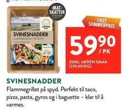 Jacobs SVINESNADDER tilbud