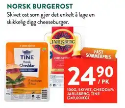 Jacobs NORSK BURGEROST tilbud