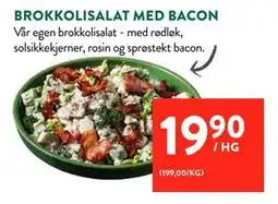 Jacobs BROKKOLISALAT MED BACON tilbud